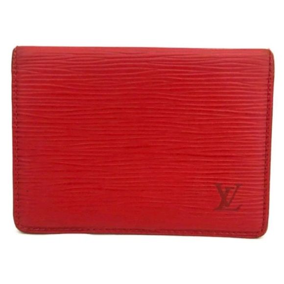 Louis Vuitton Epi 2 Card Vertical Leather Pass Card Case /P2597 - Picture 2 of 9